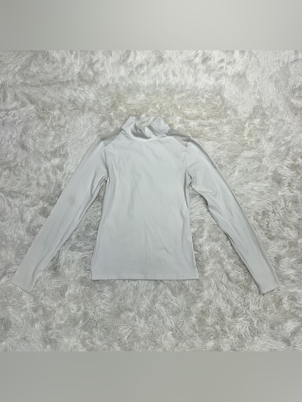 Women’s XS White Free Ride Equestrian Long Sleeve Horseback Riding Sunshirt
